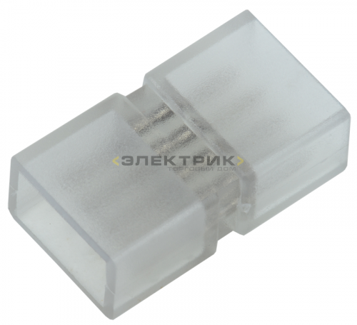 Коннектор для светодиодной ленты RGB 220В IP67 14мм разъем-разъем (уп.5шт) IEK