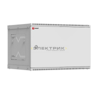 Шкаф телекоммуникационный Astra A 6U 600х350мм настенный разборный дверь металл PROxima EKF