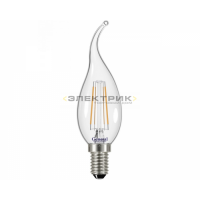 Лампа светодиодная филаментная FL CL CW35 10Вт Е14 6500К 810Лм 35х118мм GENERAL