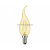 Лампа светодиодная филаментная золото FL CL CW35 7Вт Е14 4500К 470Лм 35х118мм GENERAL