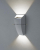 Светильник светодиодный фасадный NOF-D-W-034-02 серый 6Вт 3000К 170Лм 170х84х47мм IP54 Navigator