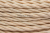 Ретро провод 2х1.5мм матовый золотой песочный (уп.150м) BIRONI