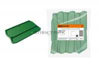 Заглушка для ЗКБ 1,5|2,5мм2 зеленая TDM