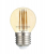 Лампа светодиодная филаментная золото PLED OMNI FL CL G45 6Вт Е27 3000К 540Лм 45х90мм JazzWay