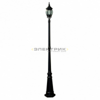 Светильник садово-парковый столб восьмигранный черный "Классика" PL8111 100Вт Е27 160х2060мм IP44 FE