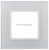 Рамка одноместная универсальная стеклянная белый/белый Elegance 14-5101-01 ЭРА
