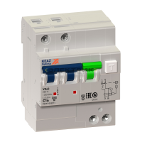Автоматический выключатель дифференциального тока VD63 2Р 25А 100мА 6кА тип A хар-ка C OptiDin КЭАЗ