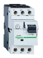 Выключатель автоматический с комбинированным расцепителем GV2RT 4-6,3А TeSys GV2 Schneider Electric