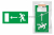 Знак "Направление к эвакуационному выходу налево" 350х124мм для ССА инд. упак. (кратно 10шт) TDM