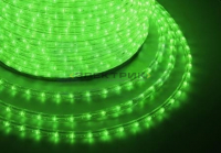Дюралайт фиксинг круглый 13мм зеленый 2.4Вт/м 220В IP54 (уп.100м) Neon-Night
