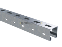 Профиль С-образный 41х41мм L1950 толщина 1.5мм нержавеющая сталь AISI 304 DKC