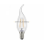 Лампа светодиодная филаментная FL CL CW35 12Вт Е14 2700К 910Лм 35х118мм GENERAL