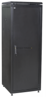 Шкаф сетевой LINEA N 19 дюймов 42U 600х800мм металлическая передняя дверь черный ITK
