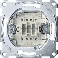 Механизм выключателя одноклавишный с замыкающим и сигнальным контактом 10А Merten Schneider Electric