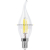 Лампа светодиодная филаментная LB-714 FL CL CW35 11Вт Е14 2700К 950Лм 35х121мм FERON