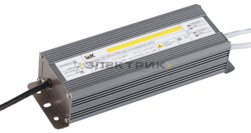 Драйвер для светодиодной ленты 100Вт 8.33А 12В IP67 блок-шнуры ИПСН-PRO IEK