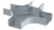Ответвитель для лотка Х-образный 30х75мм 1.5мм нержавеющая сталь AISI 304 в комплекте с крепежными э