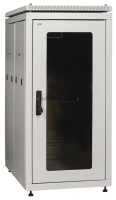 Шкаф сетевой LINEA N 19 дюймов 47U 600х1000мм стеклянная передняя дверь серый ITK
