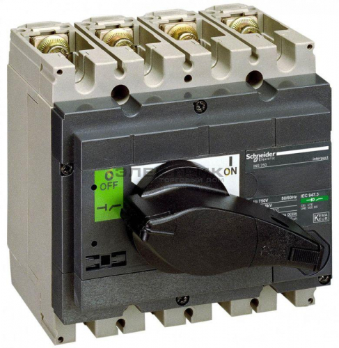 Выключатель-разъединитель 4Р 160А Compact INS Schneider Electric