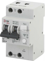 Автоматический выключатель дифференциального тока АВДТ 63 1P+N 63А 30мА тип A 6кА хар-ка С Pro NO-90