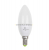 Лампа светодиодная PLED-ECO FR С37 5Вт Е14 3000K 400Лм 37х98мм JazzWay