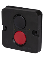 Пост кнопочный ПКЕ 622 красная и черная кнопки IP54 TDM