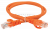 ITK Коммутационный шнур (патч-корд), кат.5Е UTP, 1м, оранжевый IEK