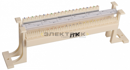 ITK Кросс-панель на кронштейне 100-парная 110 т. IEK