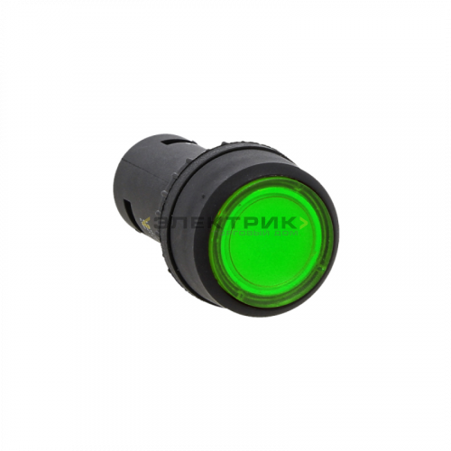 Кнопка SW2C-10D с подсветкой зеленая NO 24В PROxima EKF
