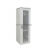 Шкаф сетевой LINEA N 19 дюймов 18U 600х600мм перфорированная передняя дверь серый ITK