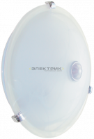 Светильник НПО3231Д белый 2х25 с датчиком движения IEK
