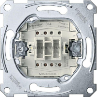 Механизм выключателя одноклавишный для двух цепей 16А Merten Schneider Electric
