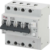 Автоматический выключатель дифференциального тока АВДТ 63 3P+N 16А 300мА тип A 6кА хар-ка С Pro NO-9