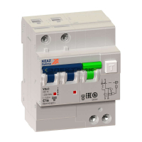 Выключатель автоматический дифференциального тока VD63 2Р 16А 30мА 6кА тип A хар-ка C OptiDin КЭАЗ