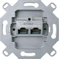 Механизм розетки компьютерной 2хRJ45 8/8 кат.6 Merten Schneider Electric