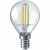 Лампа светодиодная филаментная FL CL G45 4Вт Е14 2700К 350Лм 45х78мм Navigator