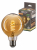 Лампа светодиодная «Винтаж» золотистая FL CL G95 4Вт Е27 2700К 240Лм 95х137мм TDM