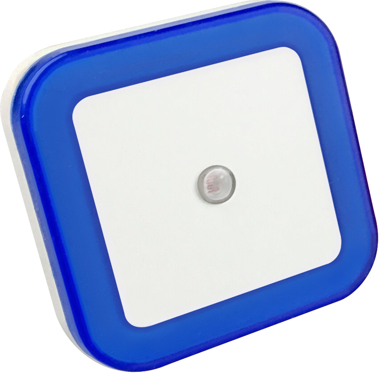 Ночник светодиодный NLE 03-SB-DS квадрат синий с датчиком освещения 230В IN HOME