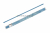 Трубка термоусаживаемая негорючая с клеевым слоем ТТкНГ(3:1)-3,2/1,0-С синяя 1м (кратно 10м) TDM