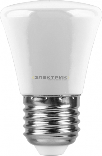 Лампа светодиодная колокольчик белая LB-372 FR С45 1Вт Е27 6400К 80Лм 45х70мм FERON