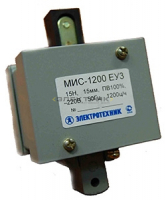 Электромагнит МИС-1200 ЕУ3 380В толкающее исполнение ПВ 100% IP20 с жесткими выводами ПО Электротехн