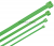 Хомут-стяжка для кабеля 3.6х150мм нейлоновый зеленый (уп.100шт) ITK