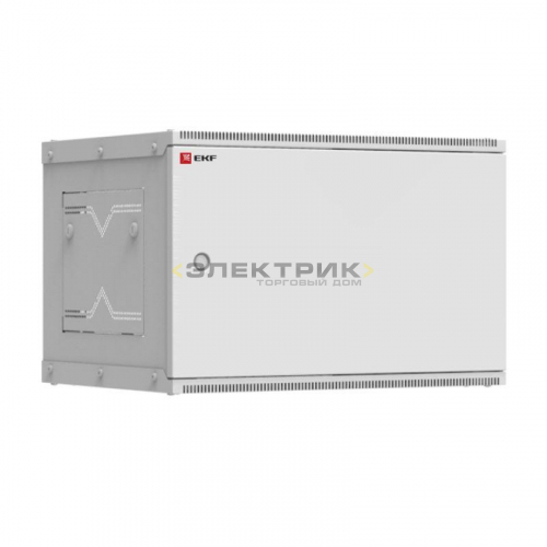 Шкаф телекоммуникационный Astra A 6U 600х350мм настенный разборный дверь металл PROxima EKF