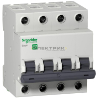 Выключатель автоматический Easy9 4P 50А 4.5кА хар-ка С Schneider Electric