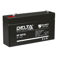 Аккумулятор 6В 1,2А.ч свинцово-кислотный Delta