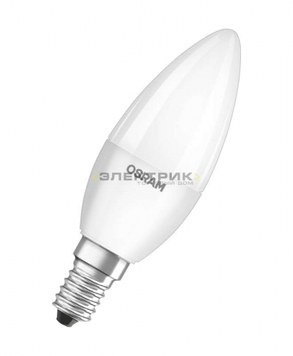 Лампа светодиодная FR С35 5.4Вт Е14 3000К 470Лм 35х105мм OSRAM
