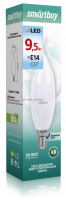 Лампа светодиодная FR CW37 9.5Вт Е14 4000К 760Лм 37х125мм Smartbuy