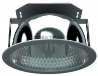 Светильник люминесцентный DLS 2x26 HF встраиваемый down light ЭПРА Световые Технологии