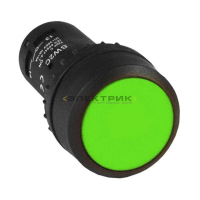 Кнопка SW2C-11 с фиксацией зеленая NO+NC PROxima EKF