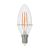 Лампа светодиодная диммируемая филаментная FL CL C35 9Вт Е14 3000K 750Лм 35х100мм Uniel